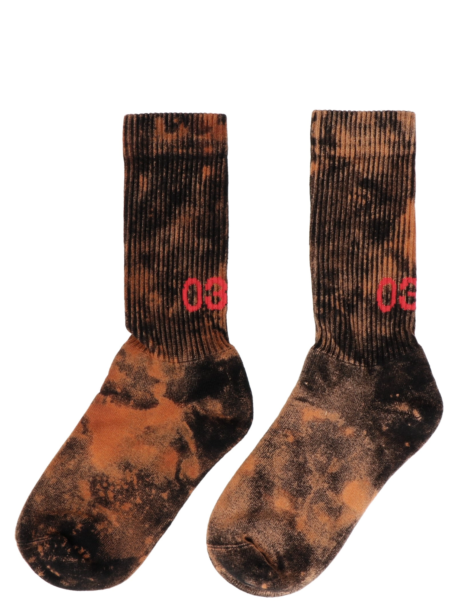 032c Bleached Effect Socks