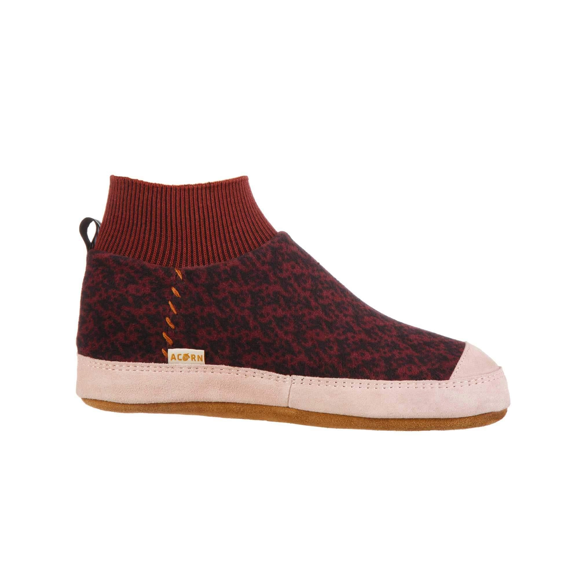 Acorn Women's Polar Pair Slipper - Fleece Lining, Garnet, Small | A22600GARWS