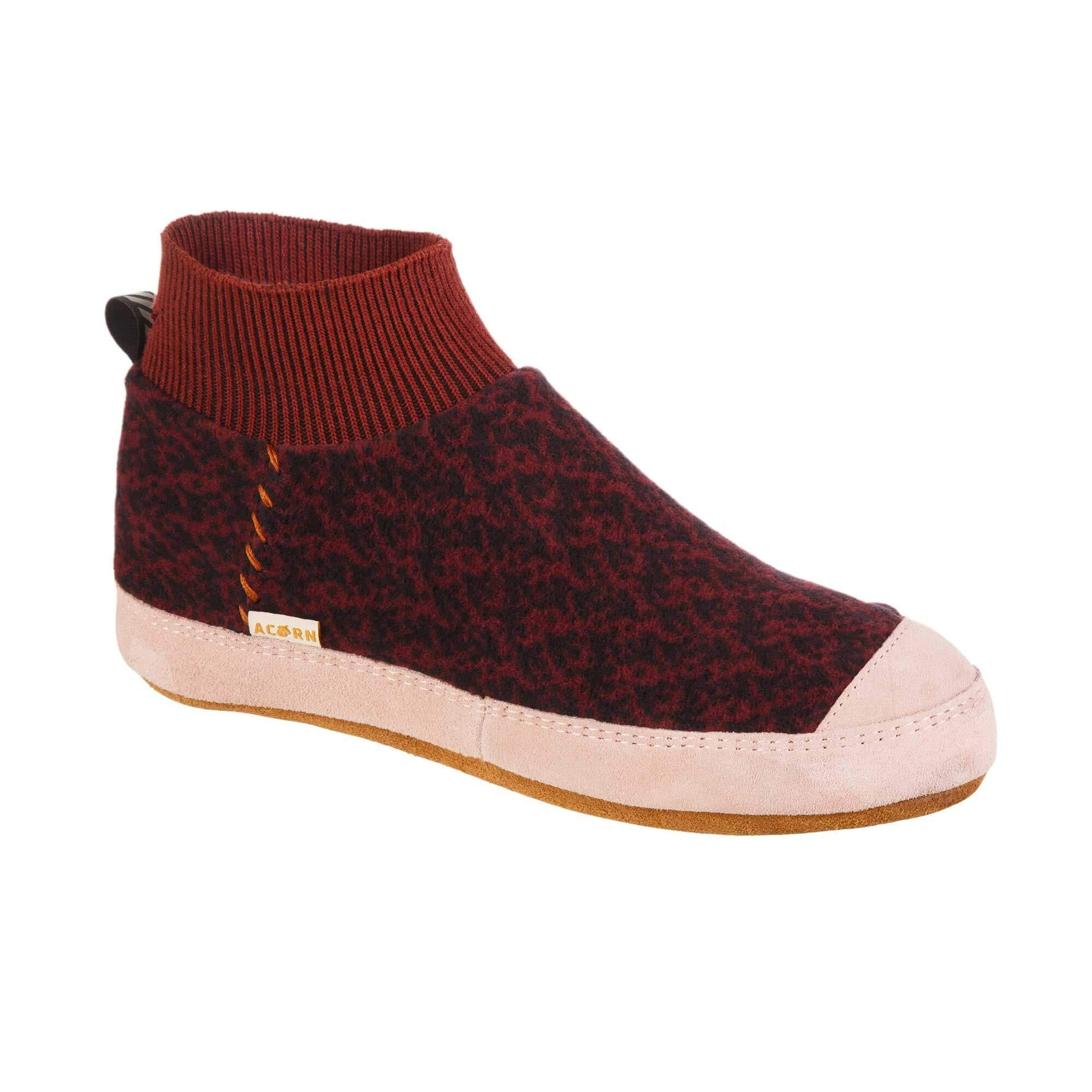 Acorn Women's Polar Pair Slipper - Fleece Lining, Garnet, Small | A22600GARWS