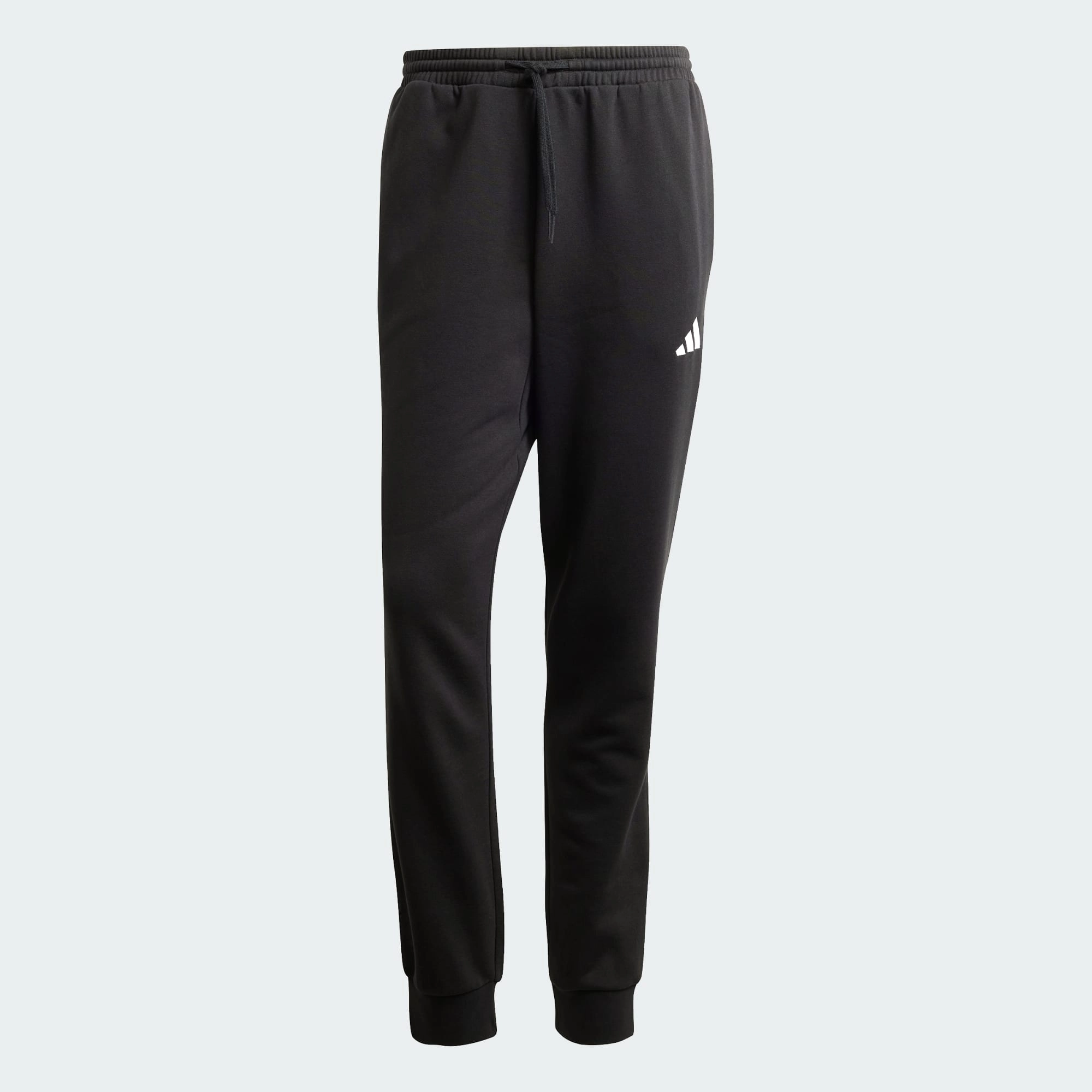 ADIDAS MEN'S ESSENTIALS FEELCOZY FLEECE BLACK PANT