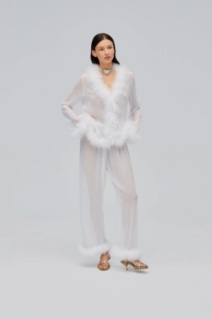 Afrodita Lounge Set in White