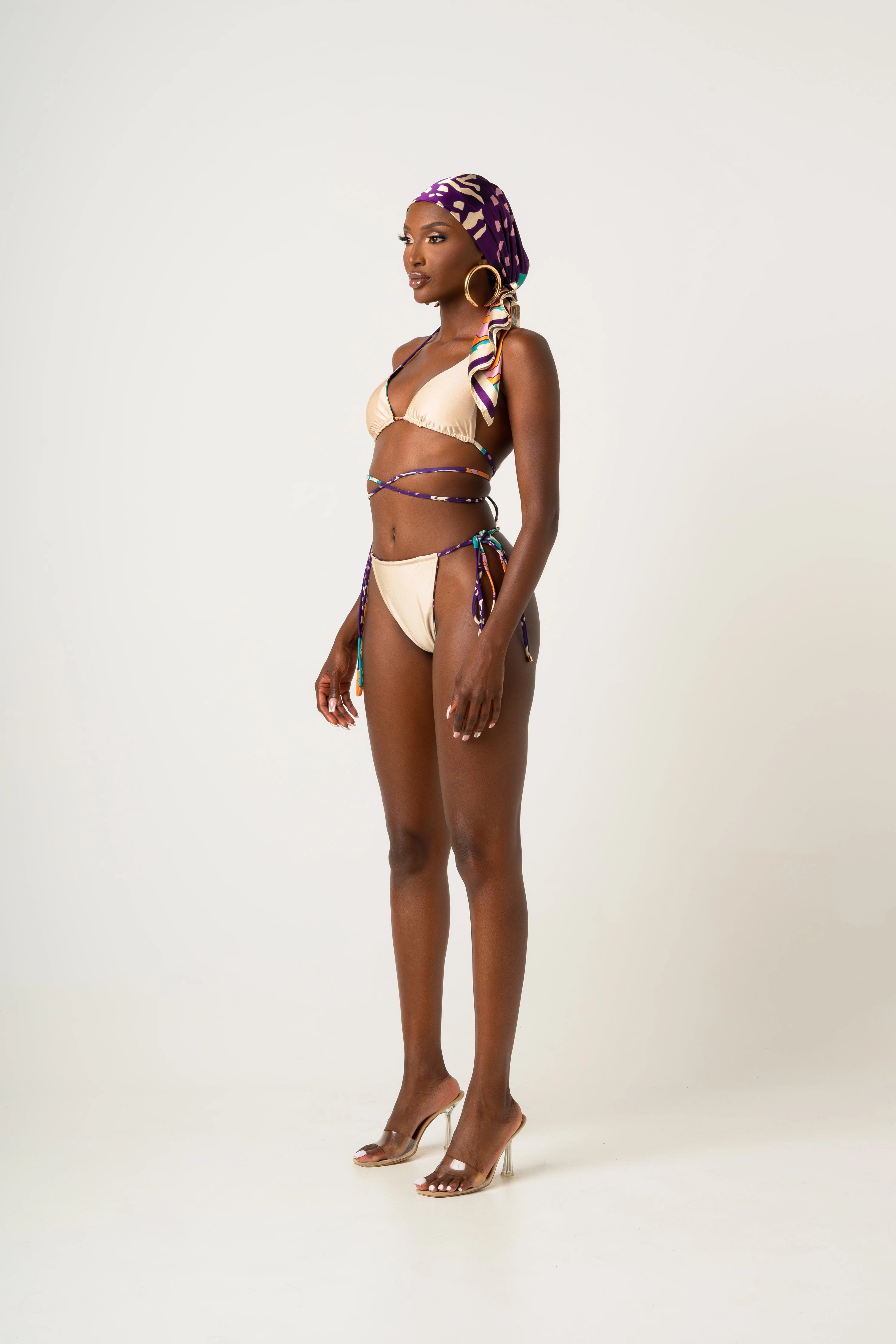 ANU PURPLE Reversible Bikini Top