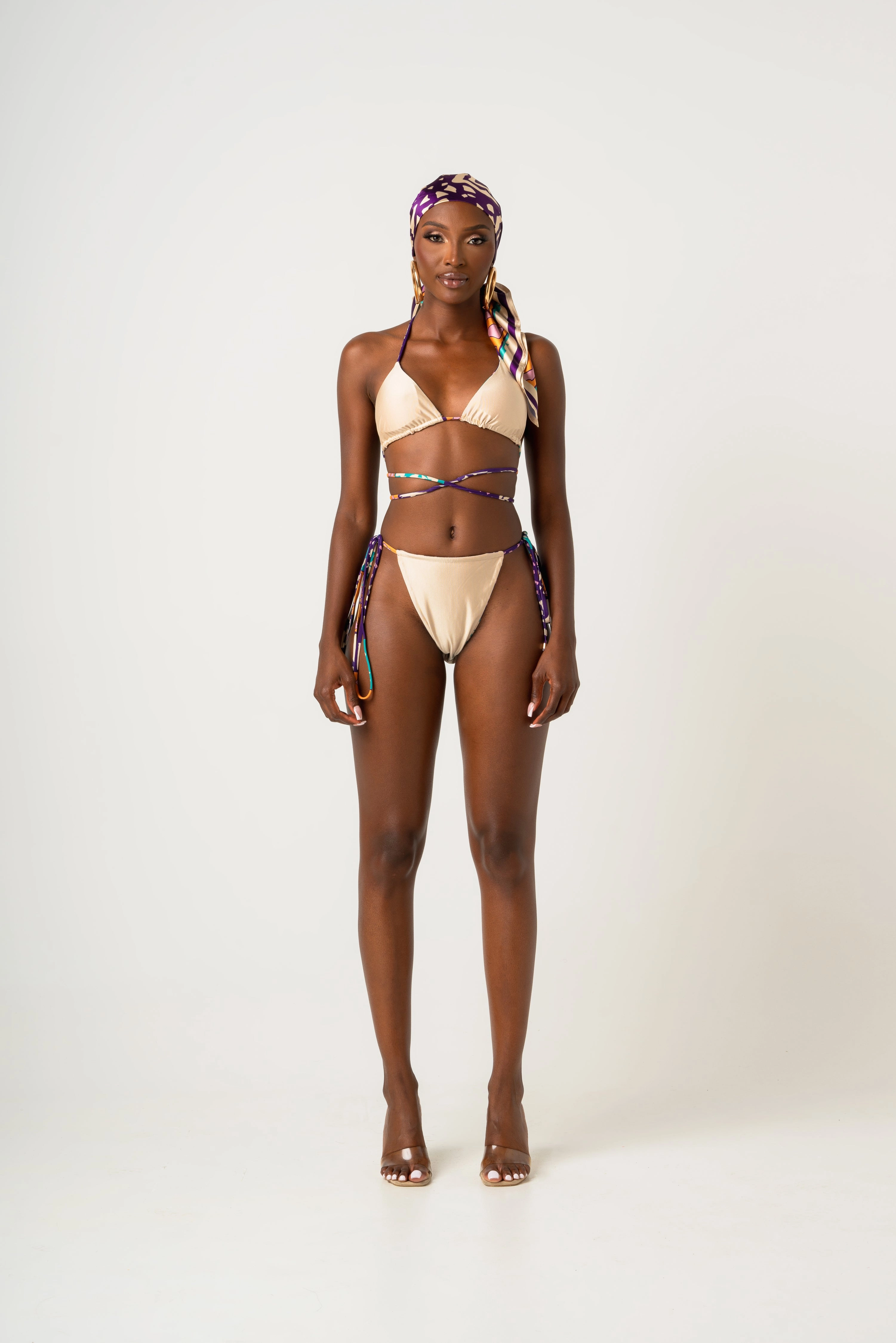 ANU PURPLE Reversible Bikini Top