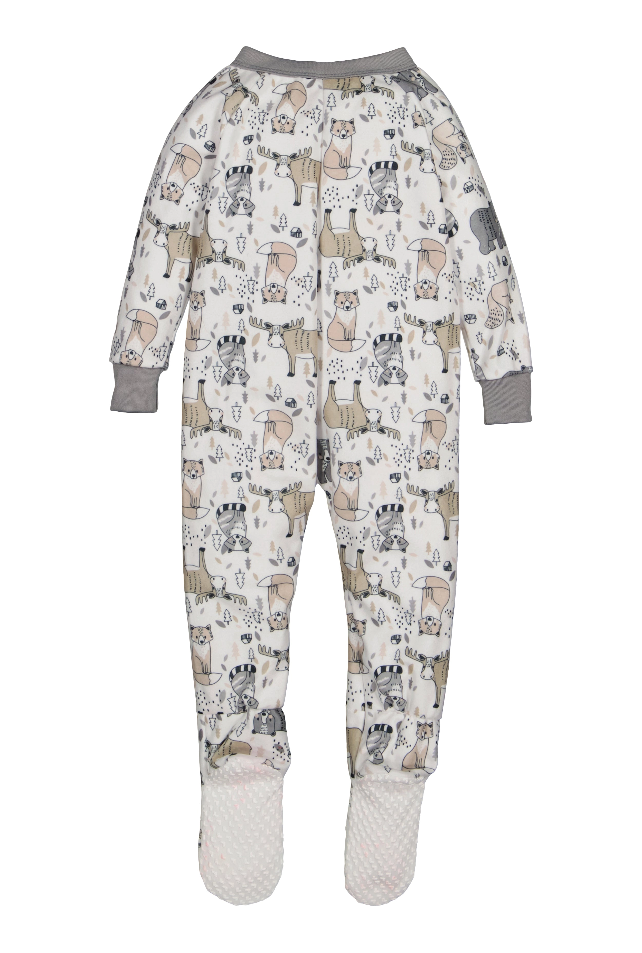 Baby Boys 12-24M Graphic Patterned Footed Pajamas