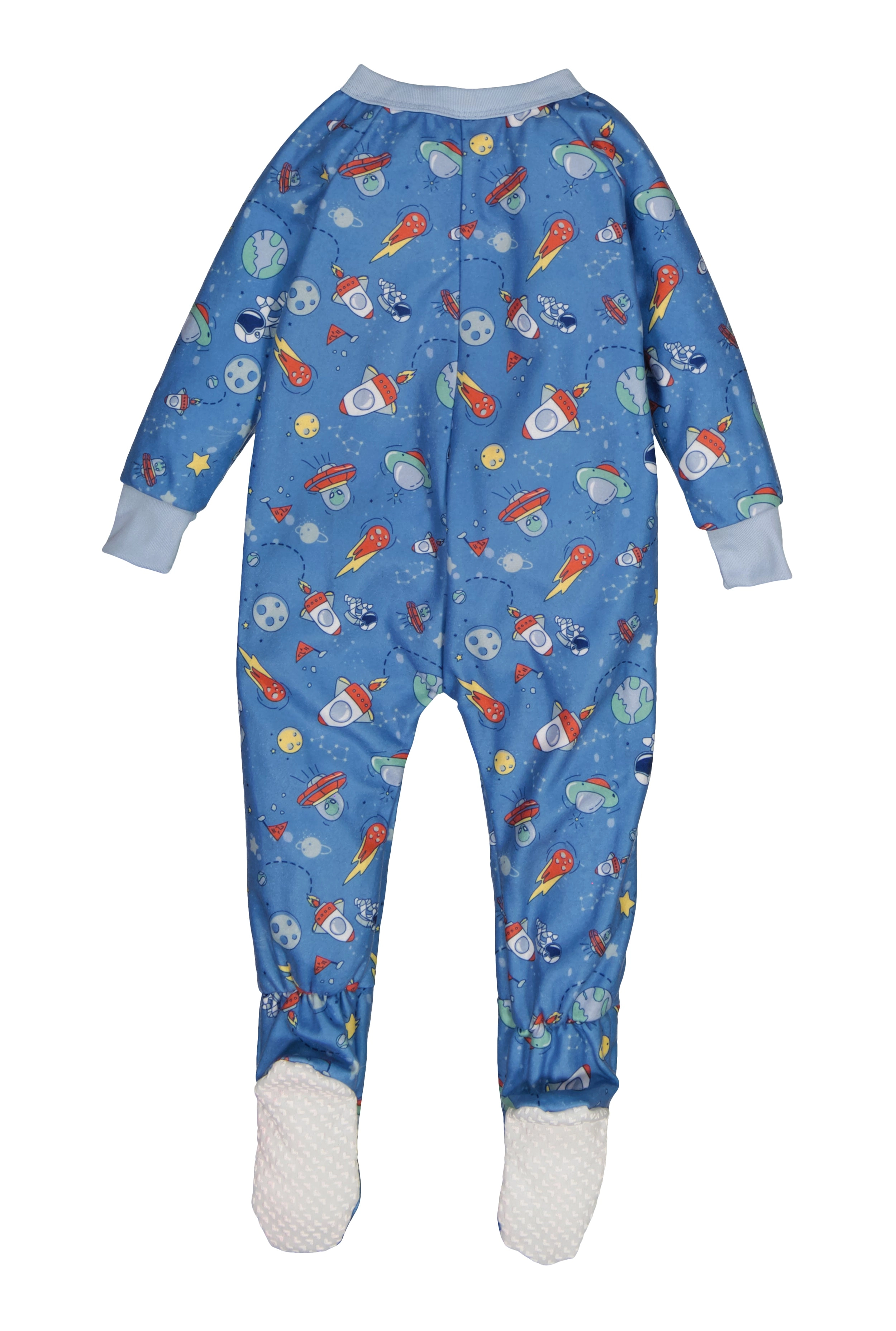 Baby Boys 12-24M Graphic Patterned Footed Pajamas