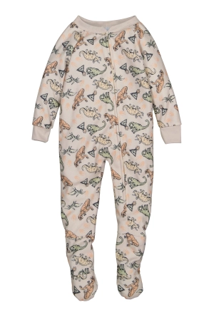 Baby Boys 12-24M Graphic Print Footed Pajamas