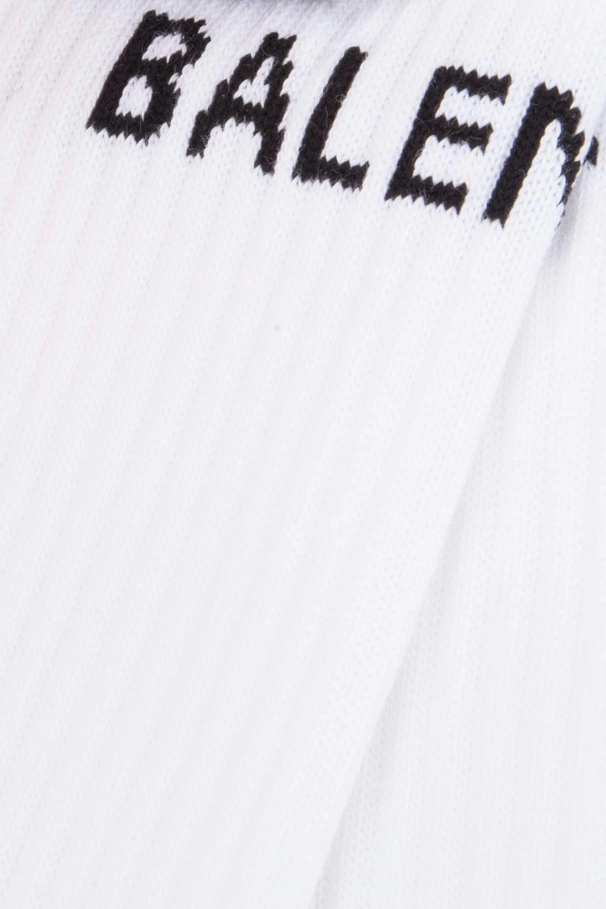 Balenciaga Logo Intarsia Socks