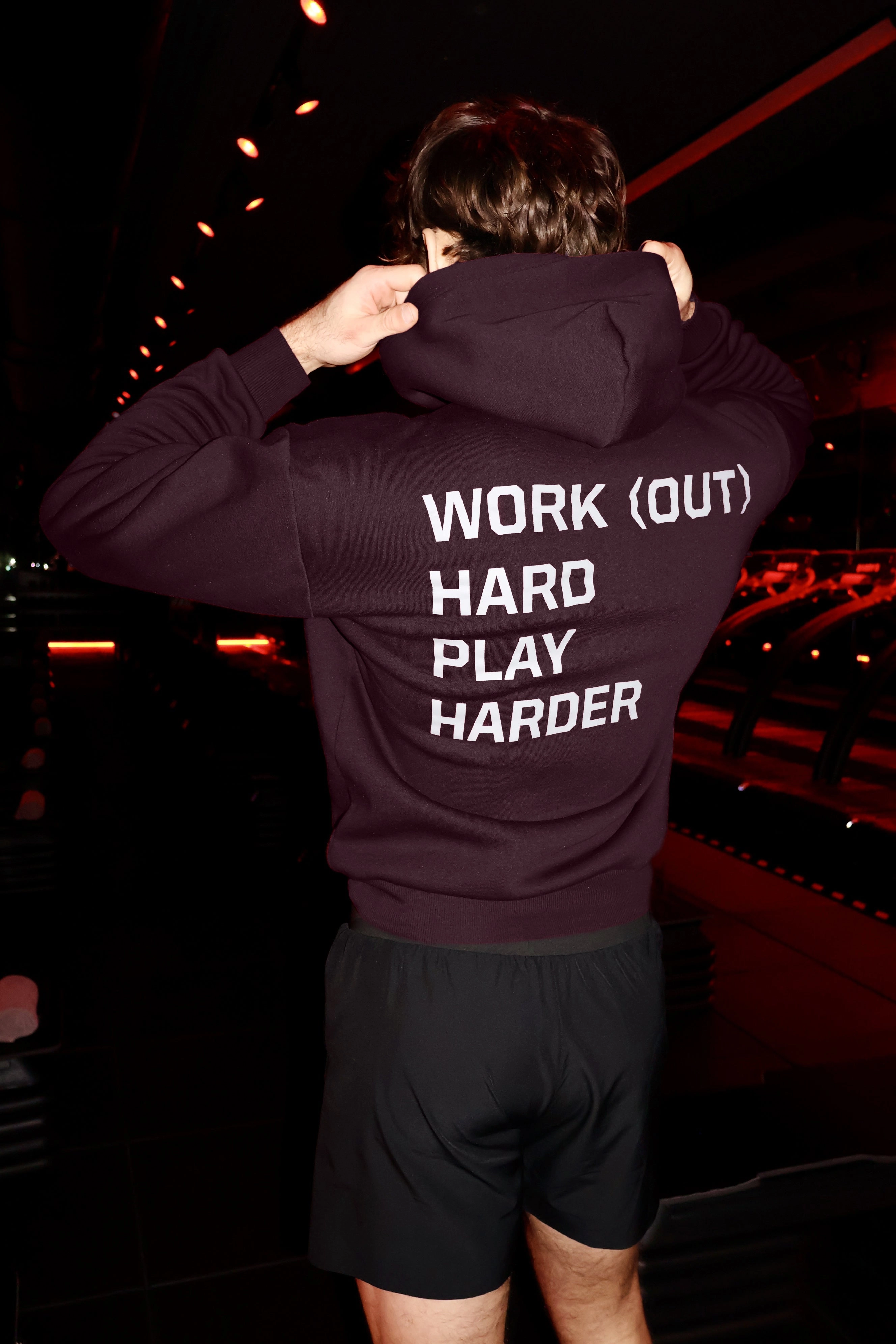 BARRY'S GARNET DECADES HOODIE