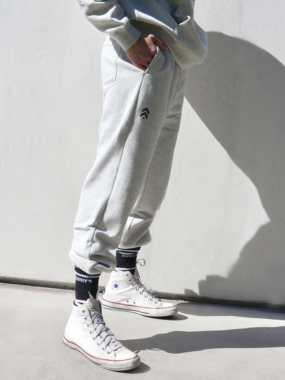BARRY'S LT HEATHER GREY UNISEX SWEATPANT