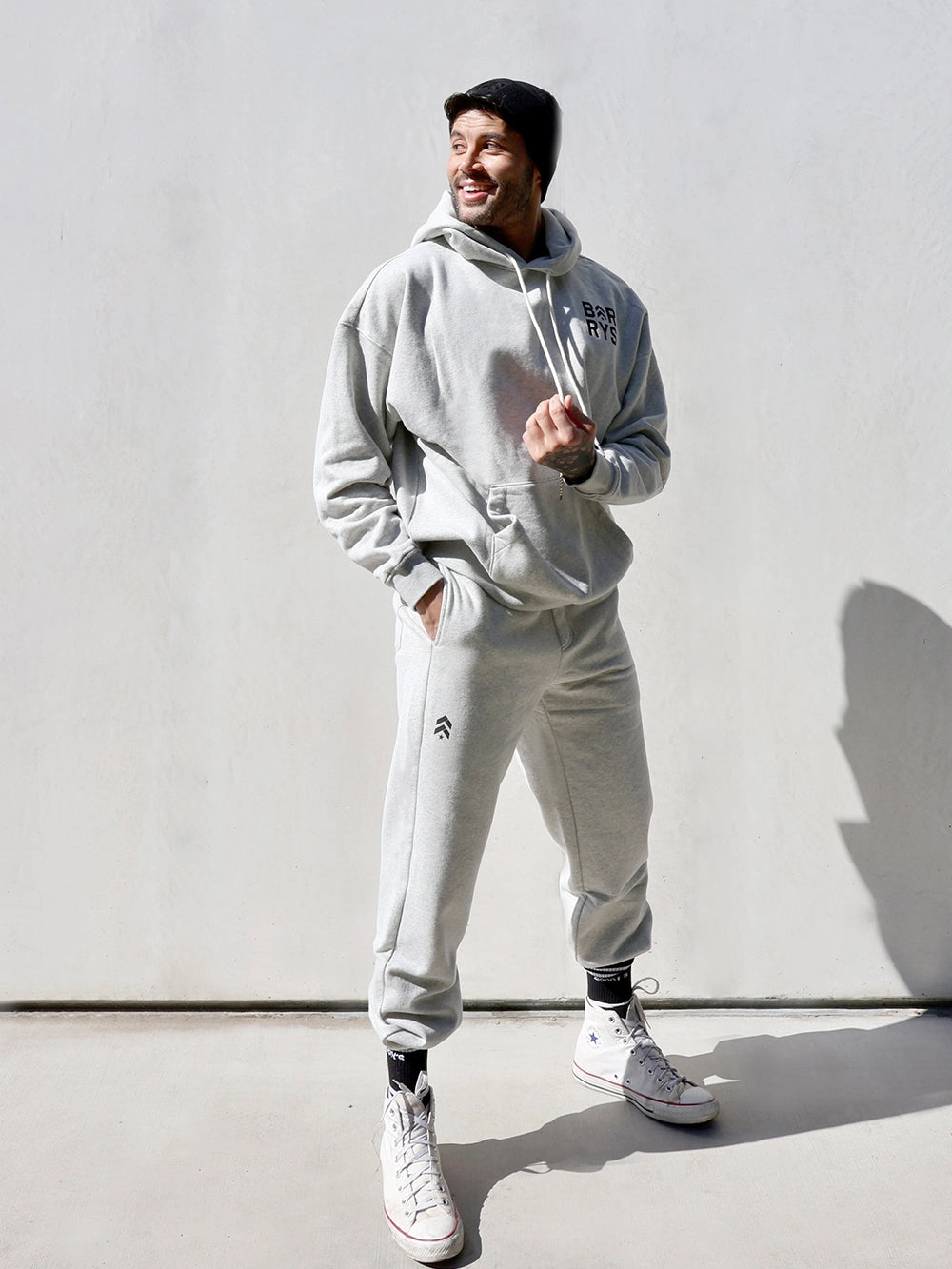 BARRY'S LT HEATHER GREY UNISEX SWEATPANT
