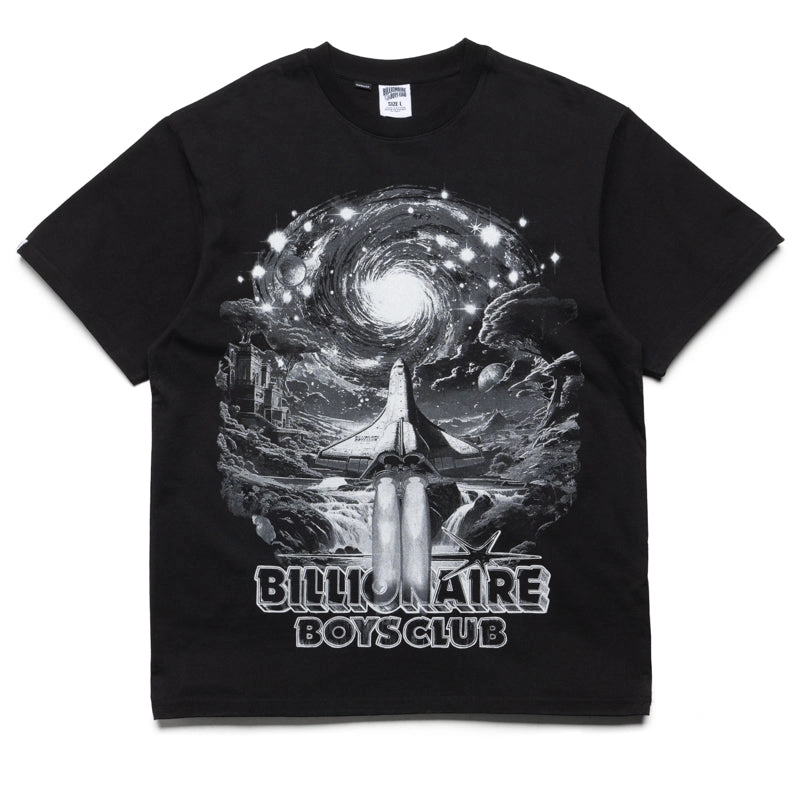 Billionaire Boys Club Gray Horizon Knit Tee - Black