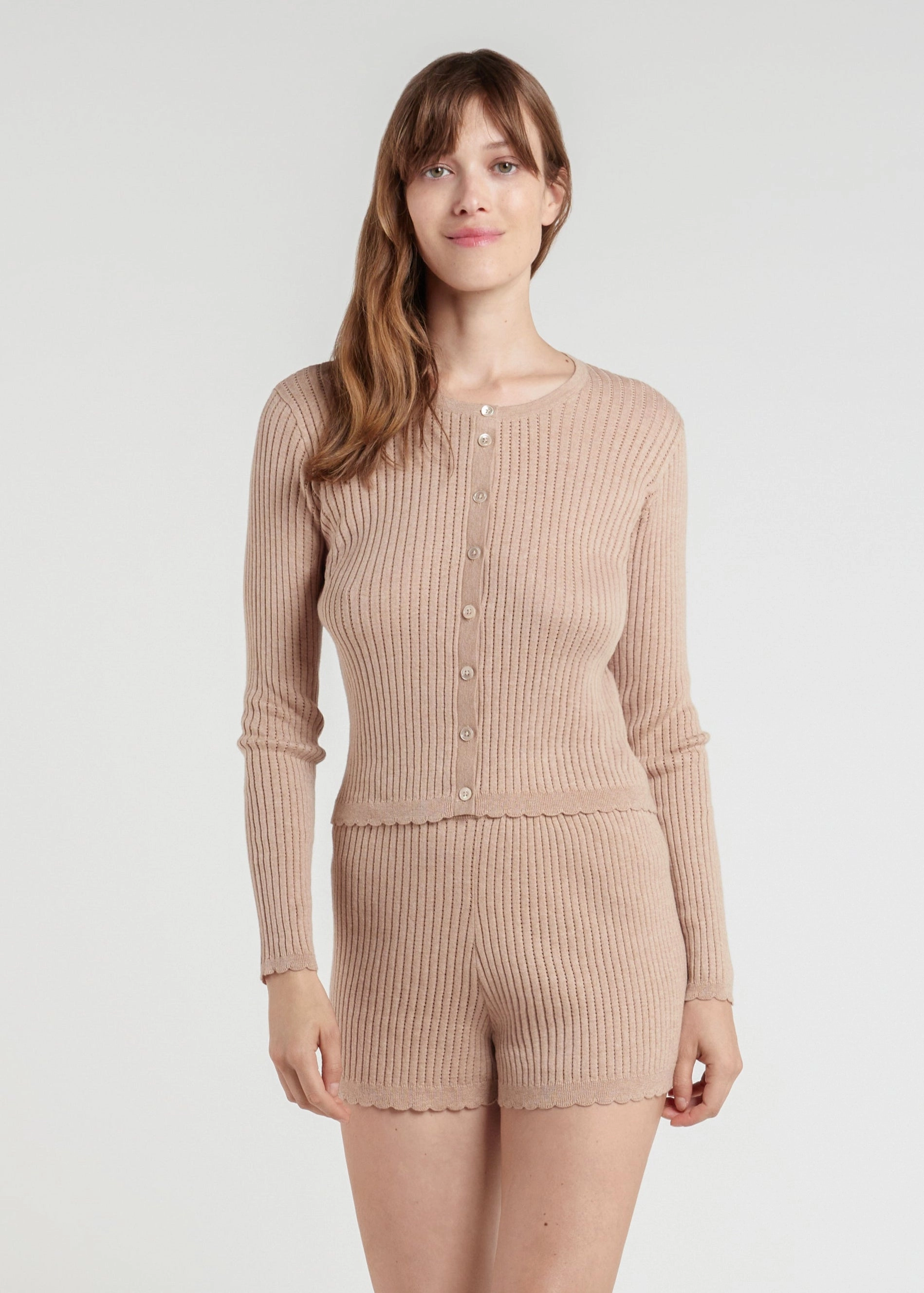 Breathe Cotton Cashmere Shorts