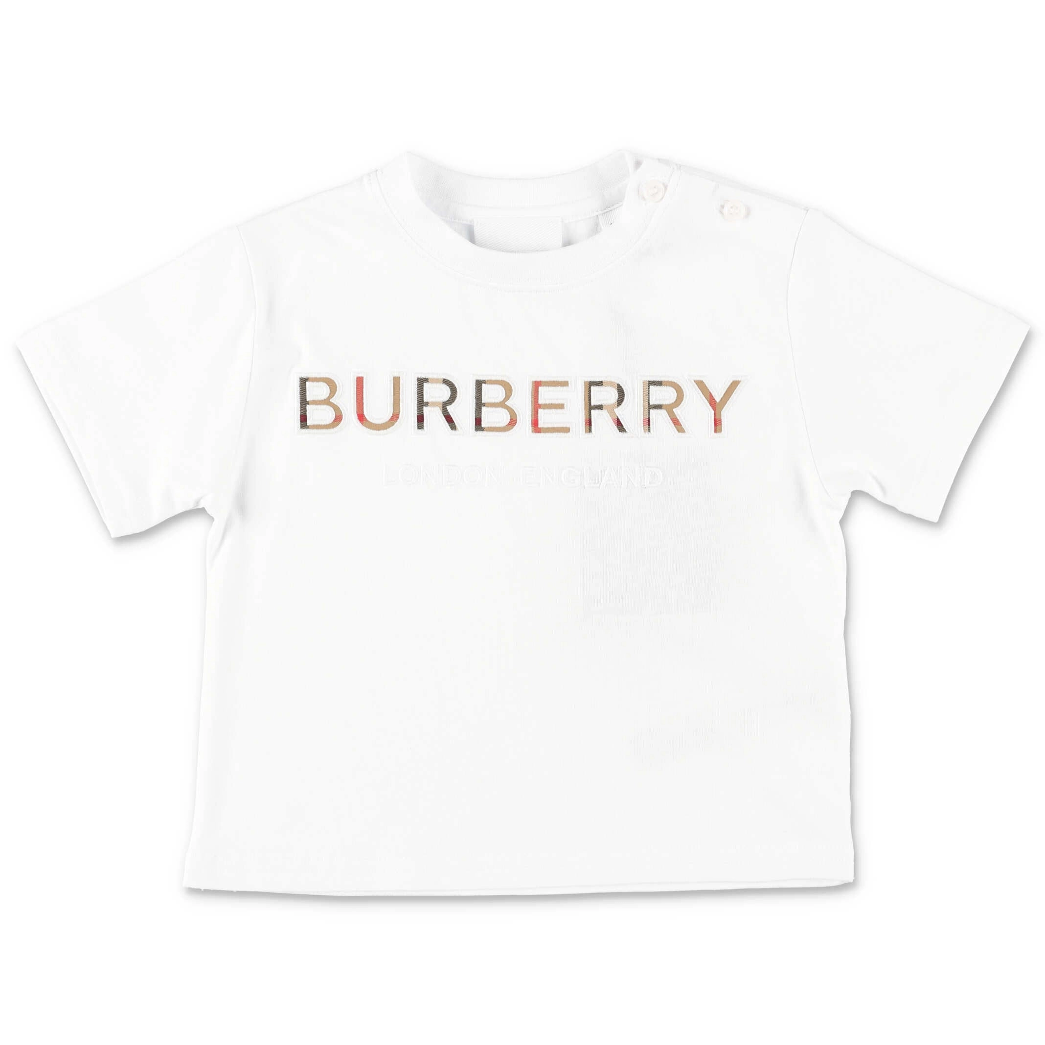 Burberry Kids Logo Print T-Shirt