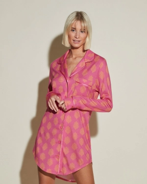 Camicia Da Notte Stampata