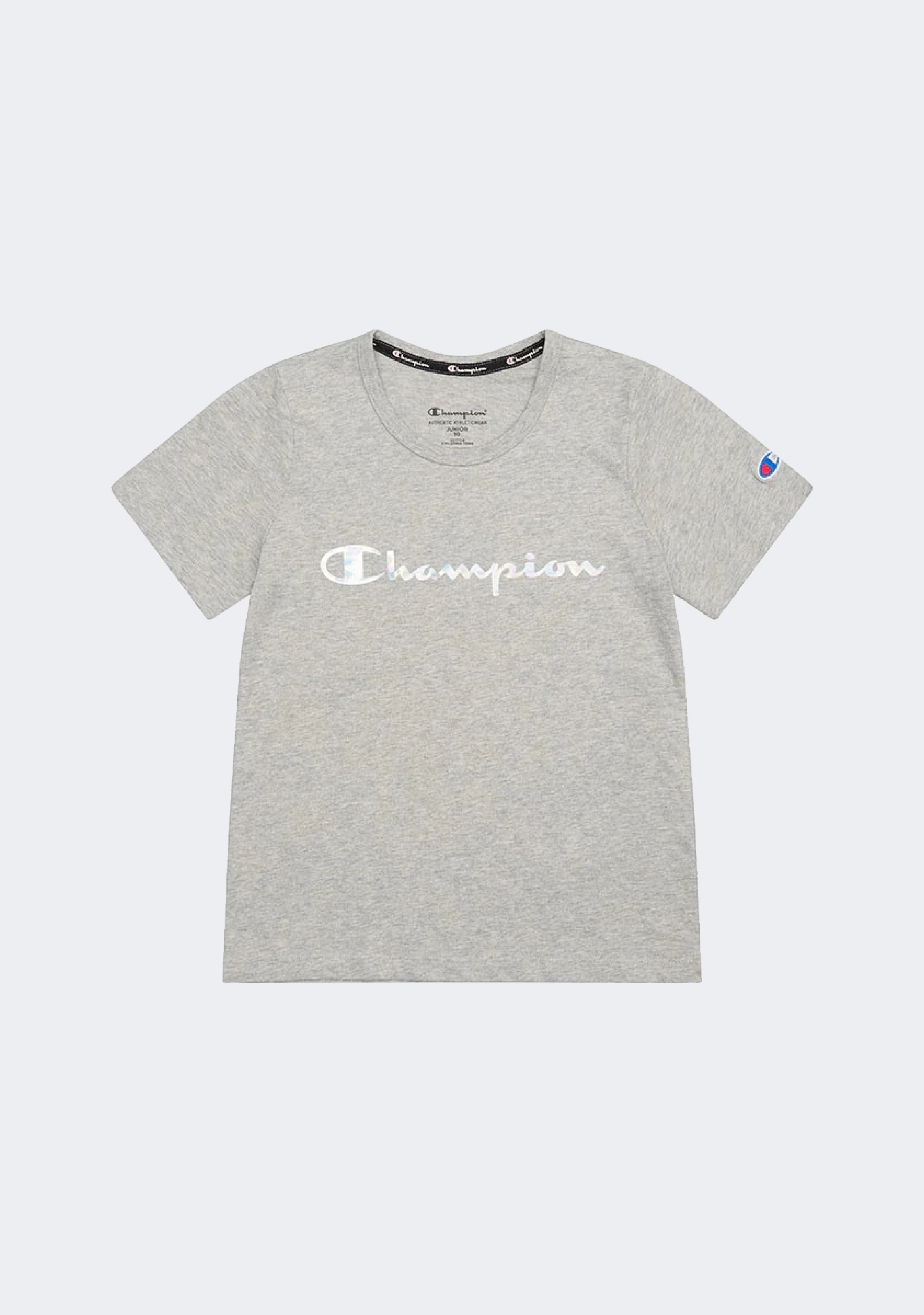 Champion Junior Foil Script Tee
