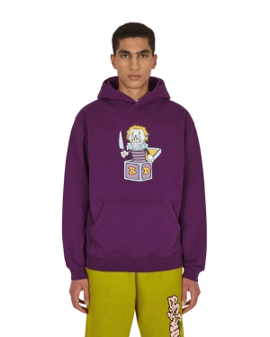 Clownin' Hooded Sweatshirt Purple