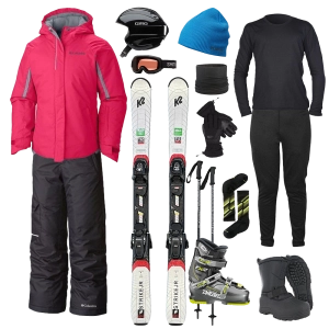 Columbia The Works Package w/ Pants - Girl's Ski
