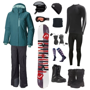 Columbia The Works Package - Women's Snowboard