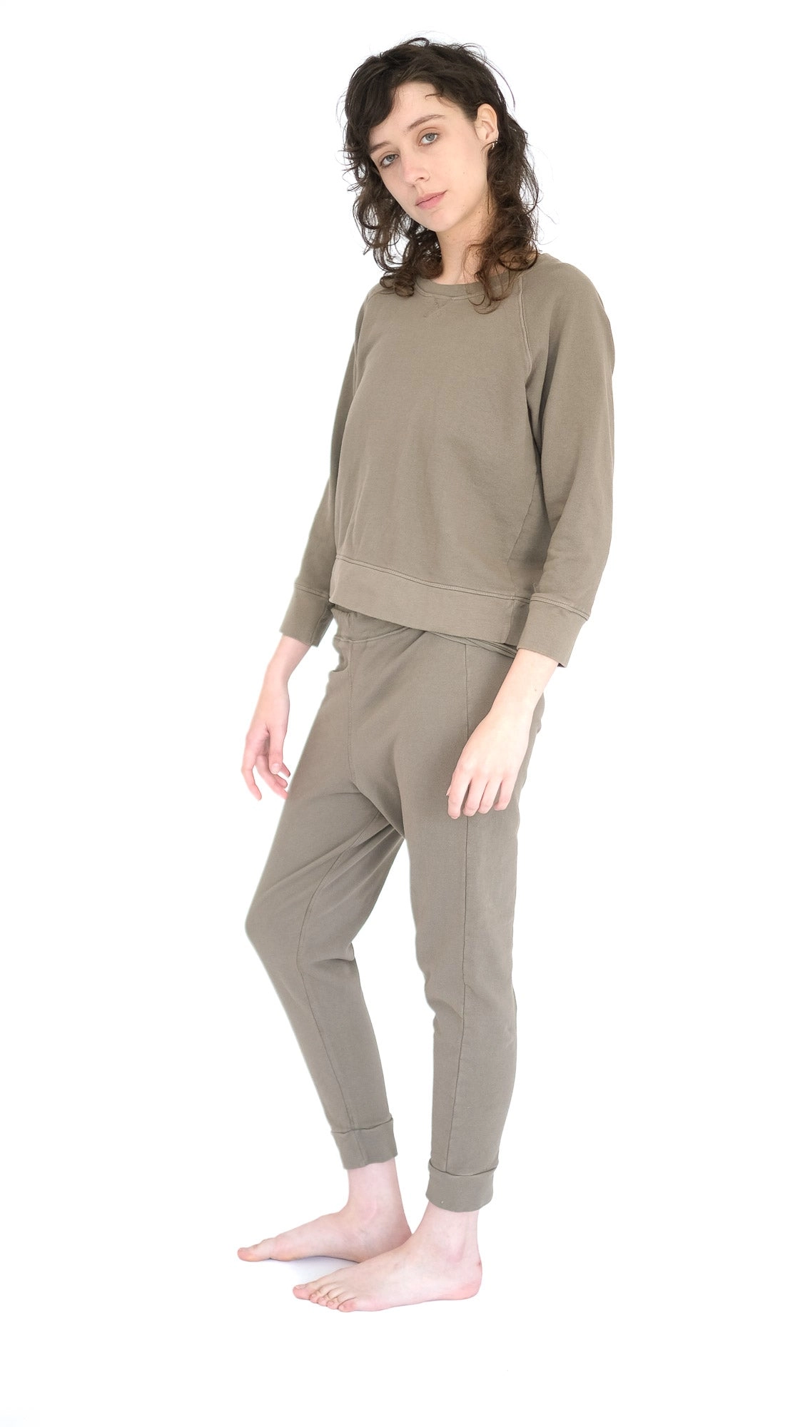 Crewneck Sweatshirt, Walnut