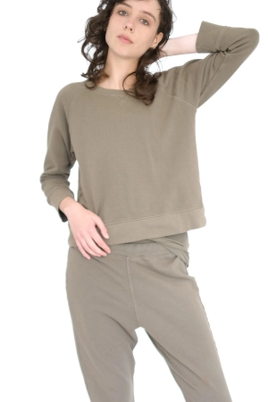 Crewneck Sweatshirt, Walnut