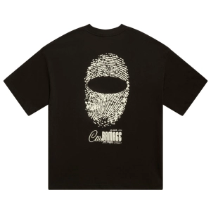 Criminal Damage Fingerprint Tee - Black