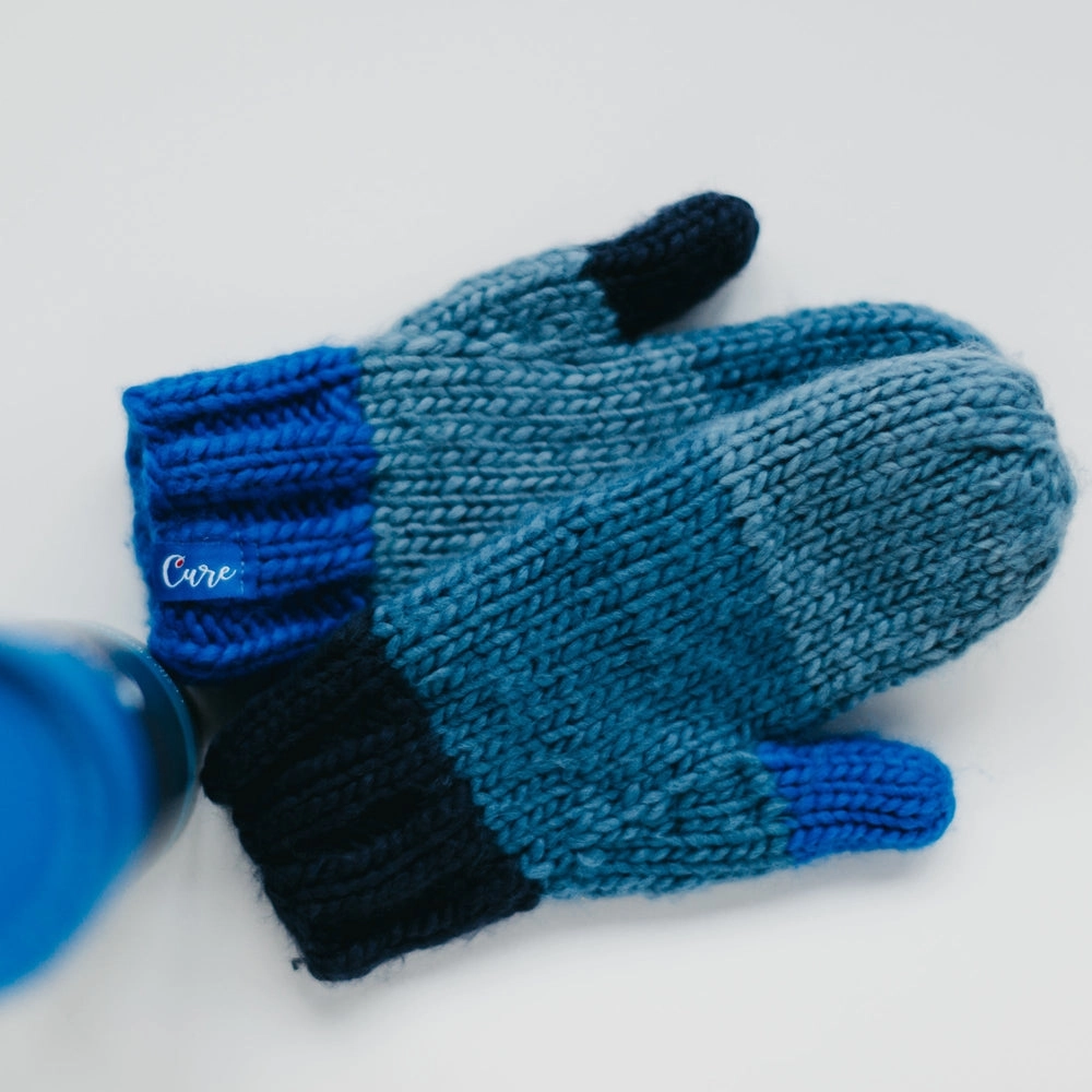 CURE Mittens (Blue)