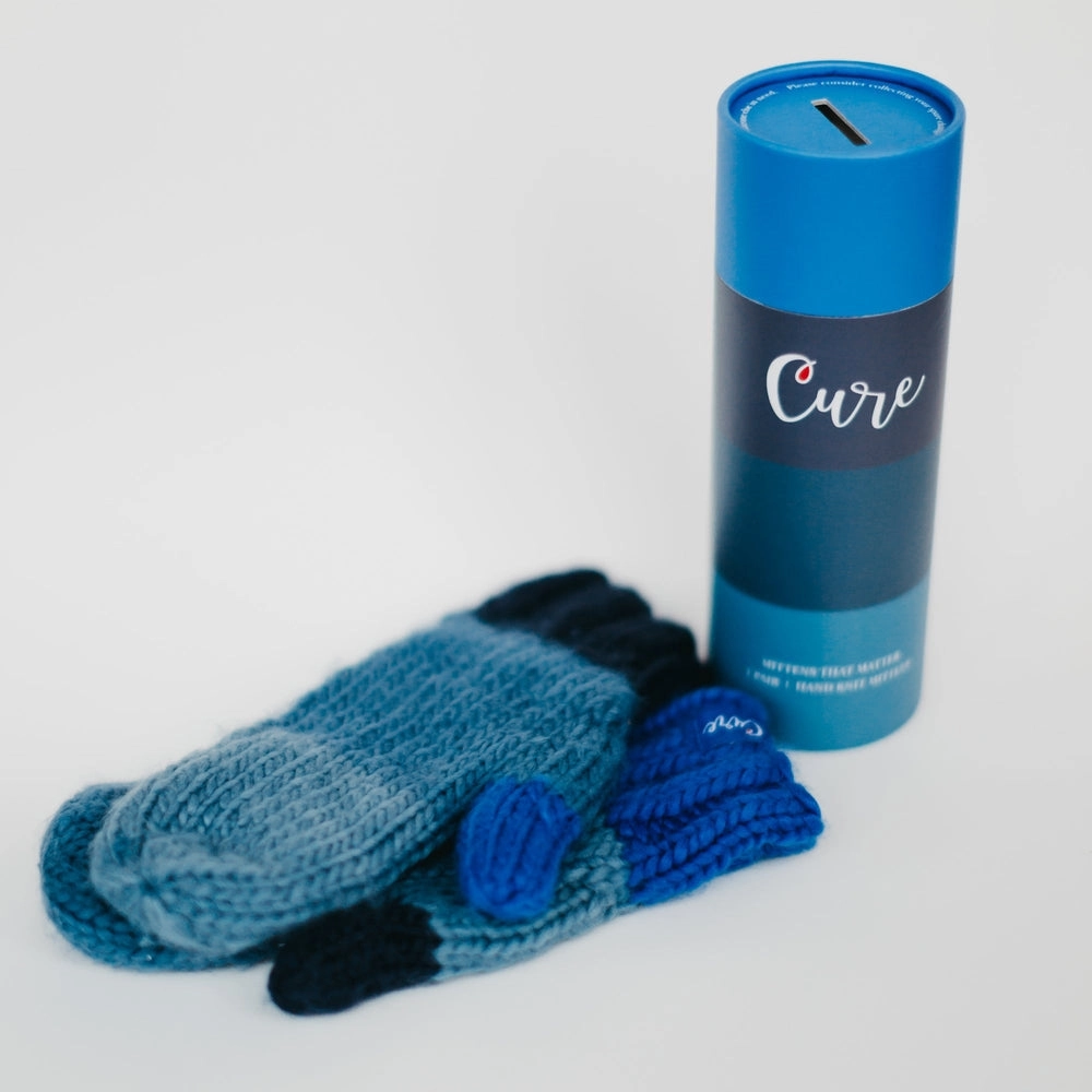 CURE Mittens (Blue)