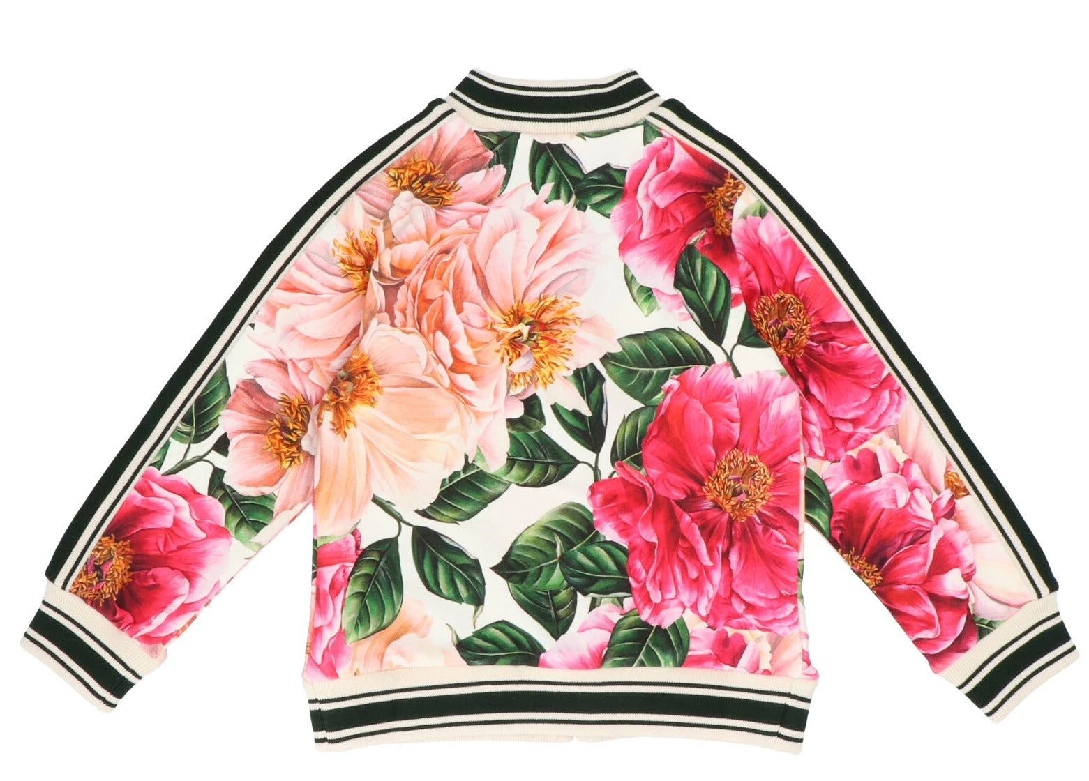 Dolce & Gabbana Kids Camellia Print Interlock Sweatshirt