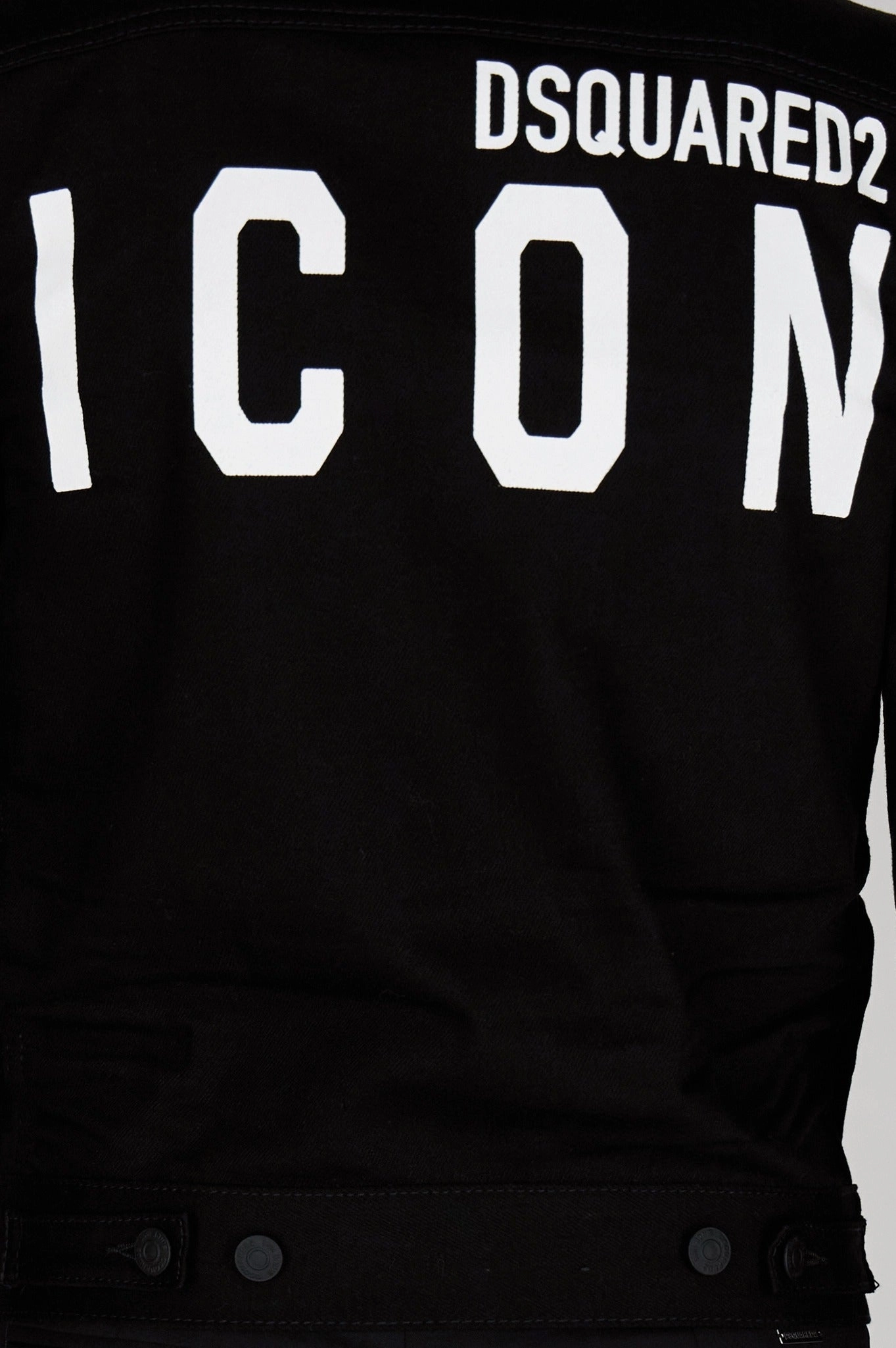 Dsquared2 Logo Printed Denim Jacket