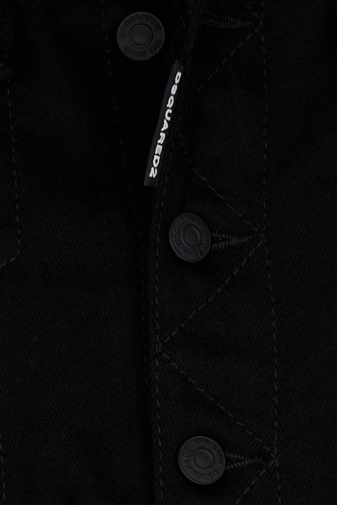 Dsquared2 Logo Printed Denim Jacket