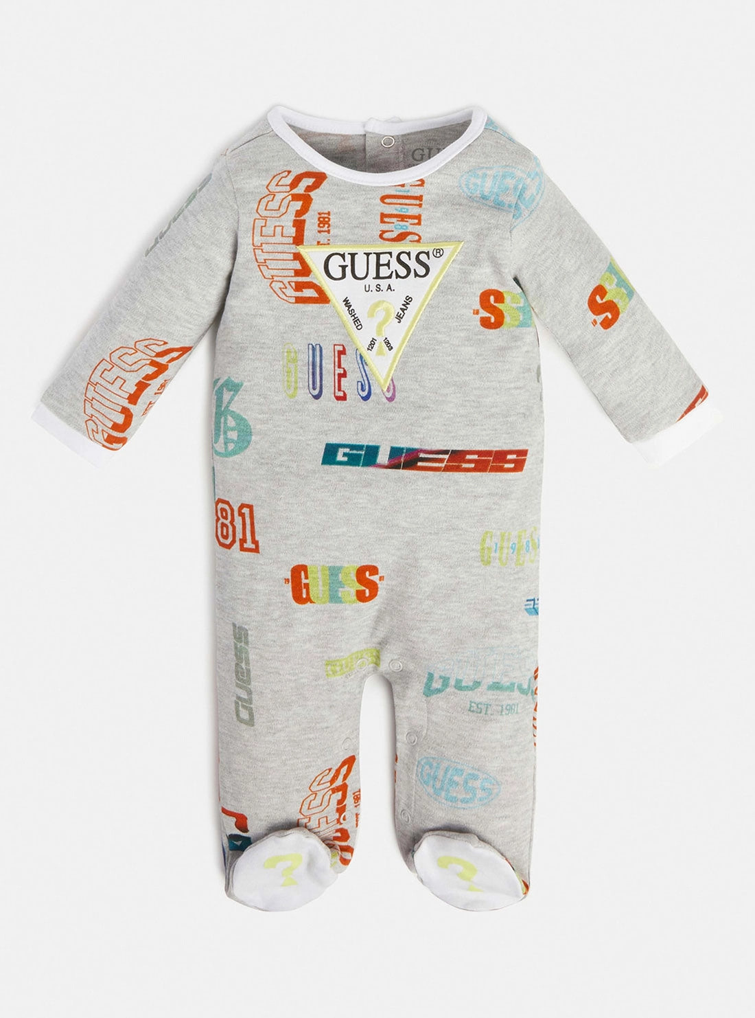 Eco Yellow Logo Overall (0-12m)