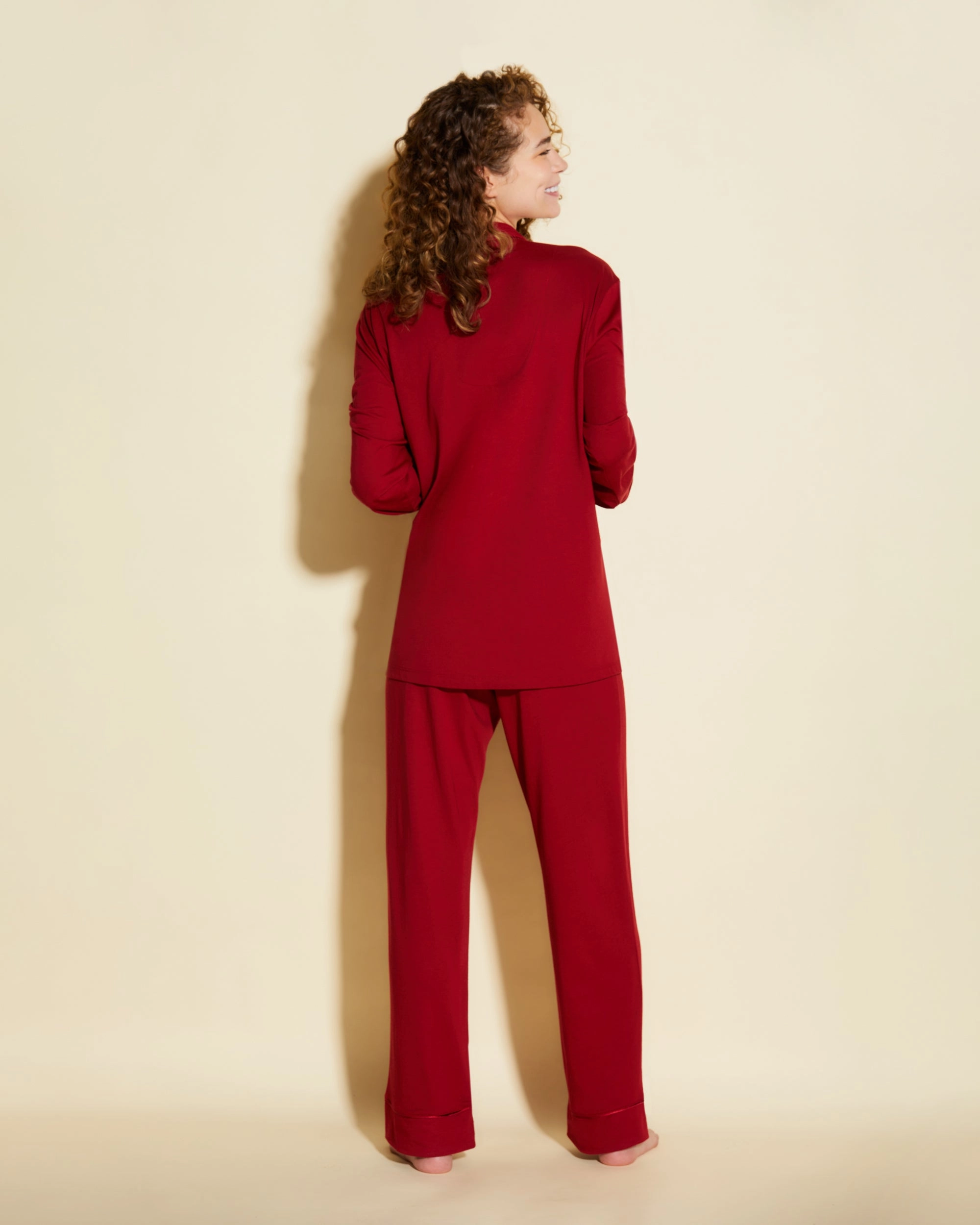 Ensemble Pyjama Haut À Manches Longues Et Pantalon