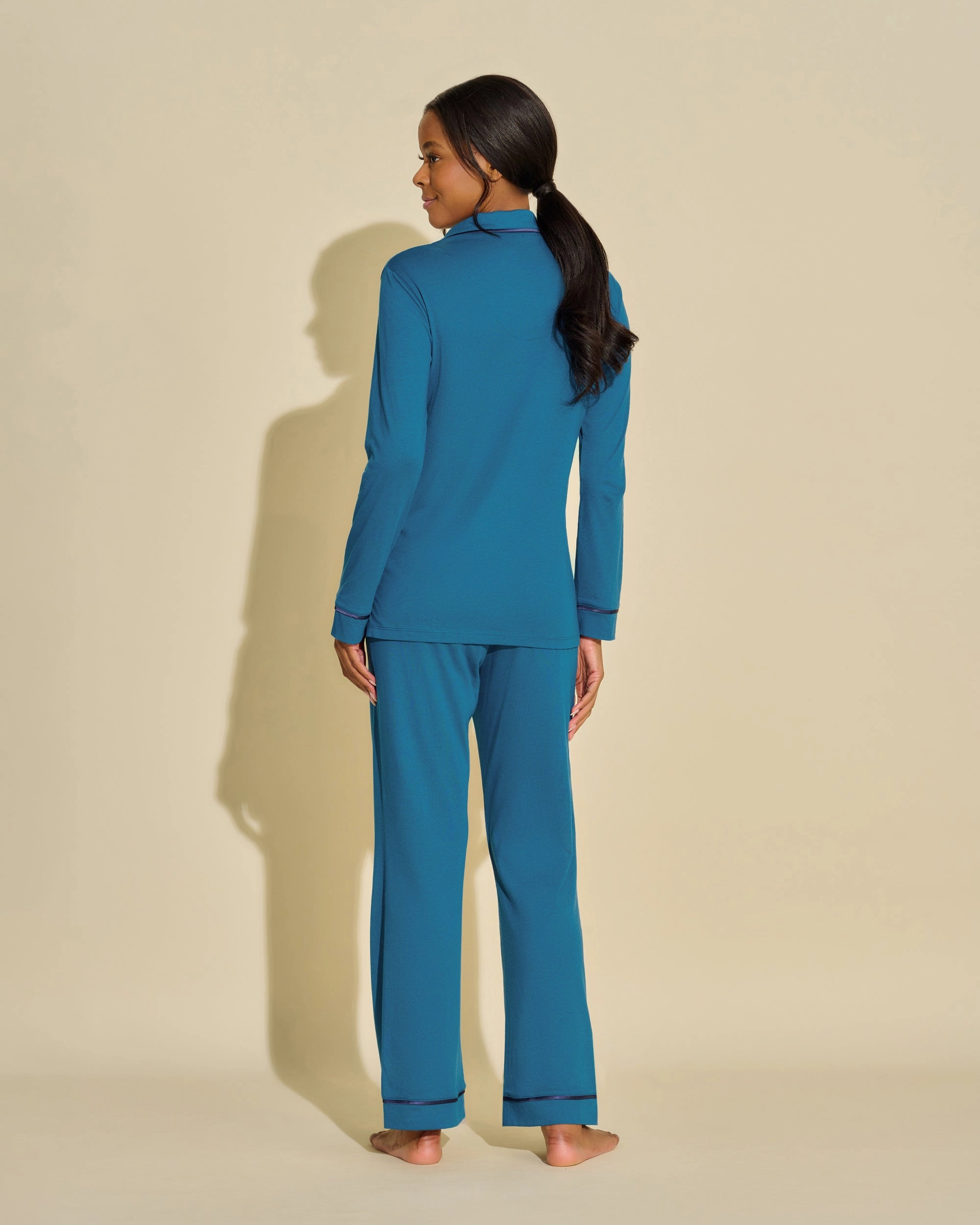 Ensemble Pyjama Haut À Manches Longues Et Pantalon
