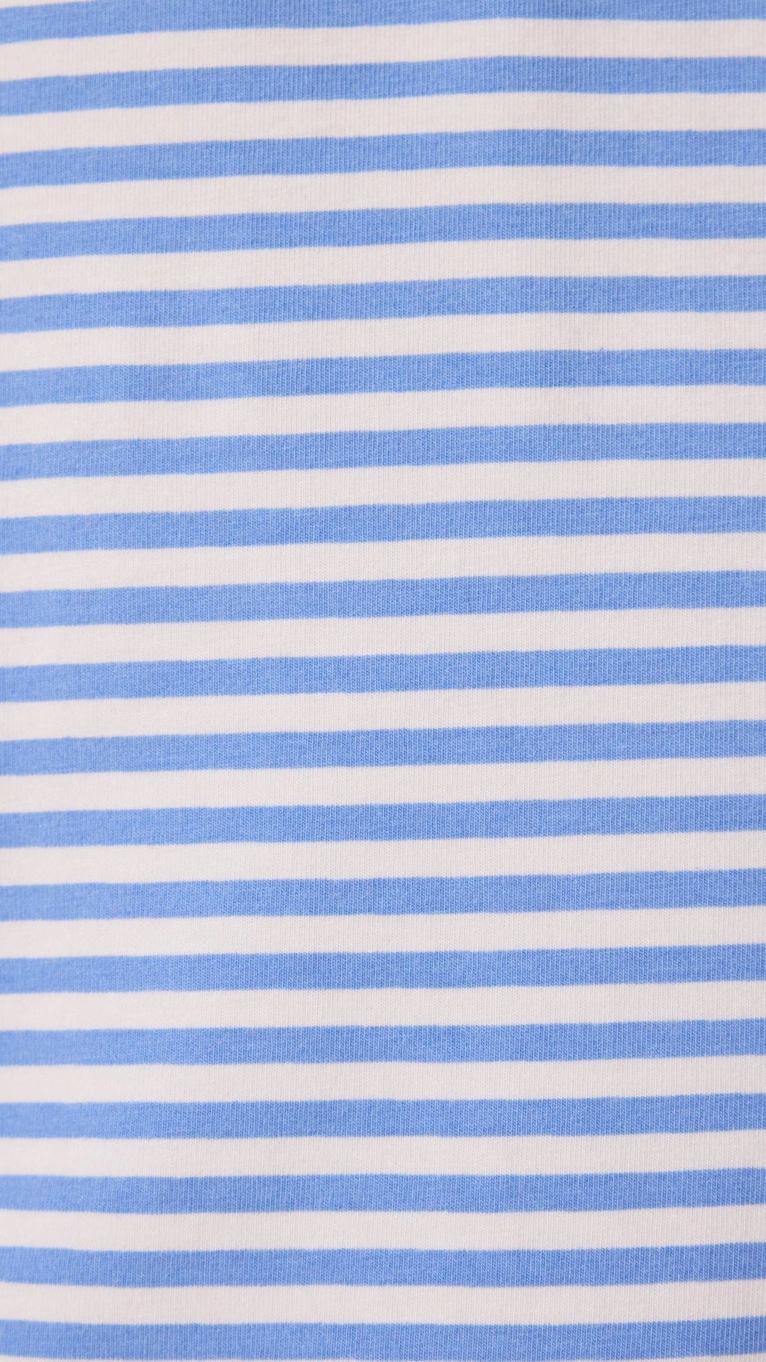 Essential Stripe Pima Knit Capri Set - Provence