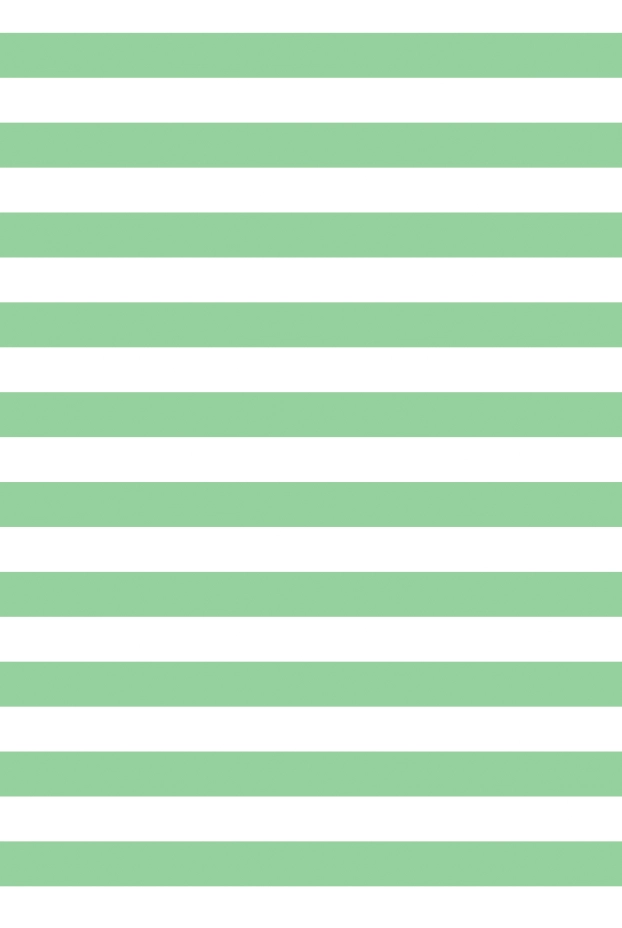 Essential Stripe Pima Knit Simple Set - Pistachio