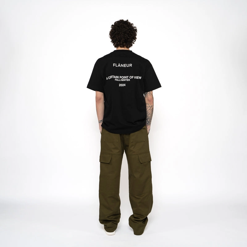Flaneur Collection Tee - Black