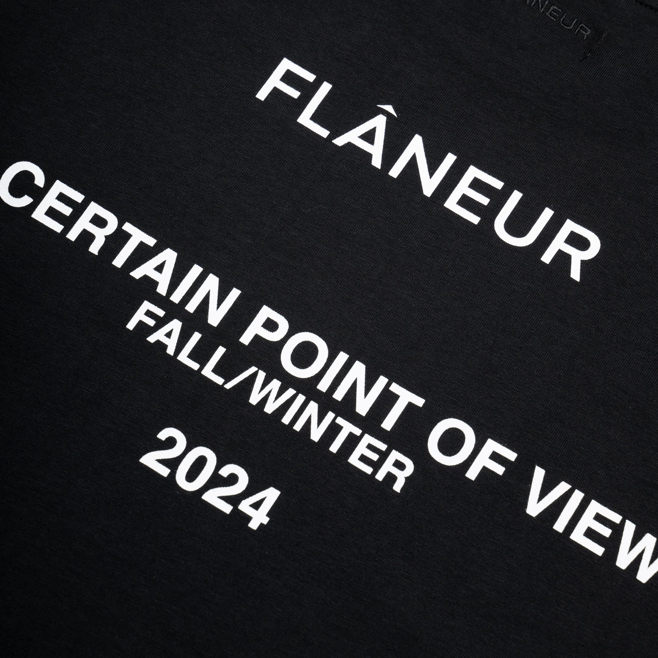 Flaneur Collection Tee - Black