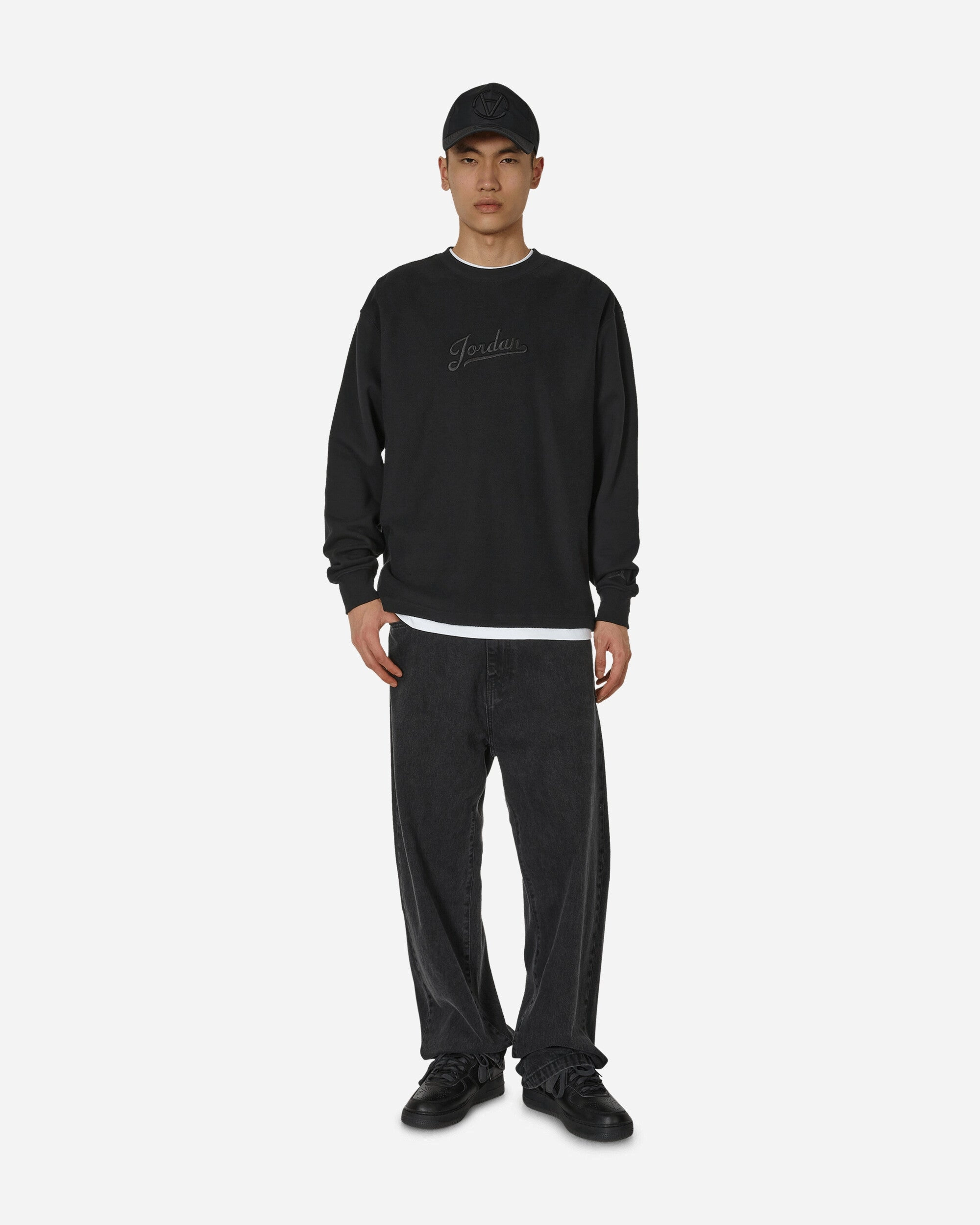 Flight MVP Fleece Crewneck Sweatshirt Black