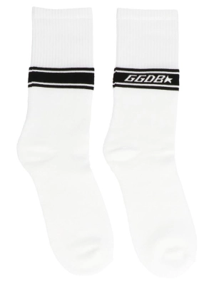 Golden Goose Deluxe Brand Hideki Terry Logo Socks