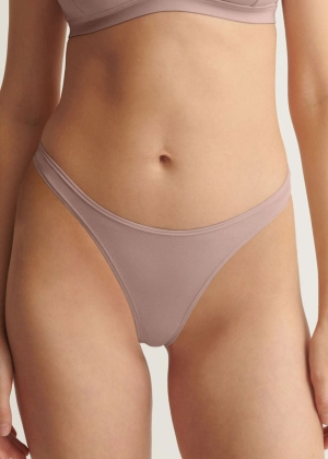 Graysen High Cut Thong