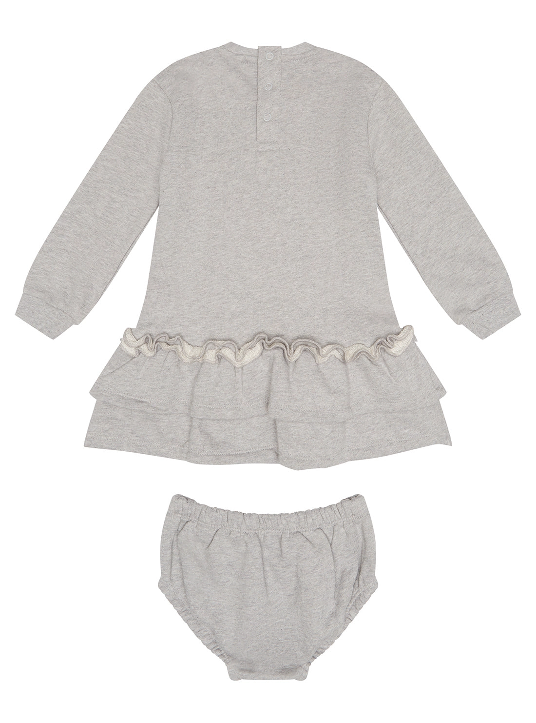 Grey Dress And Panties 2-Piece Set (3-18m)