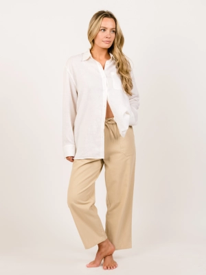 Harris Oversized Linen Button Down Shirt