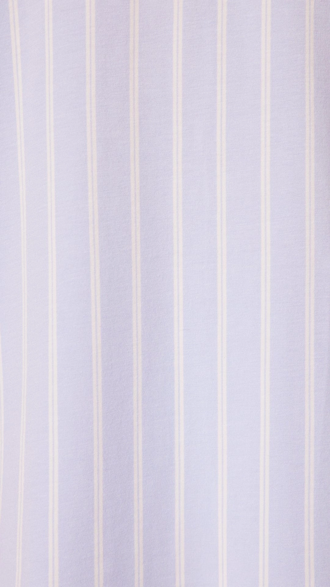 Heritage Stripe Pima Knit Long-Sleeved Pajama - Blue