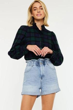 Izzie Paperbag Ultra High Rise Shorts