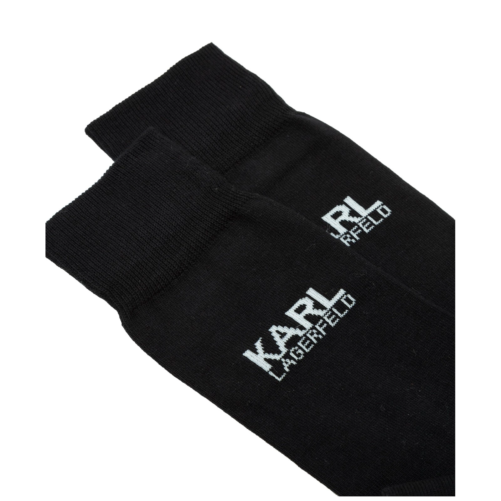 Karl Lagerfeld Logo Print High-Ankle Socks