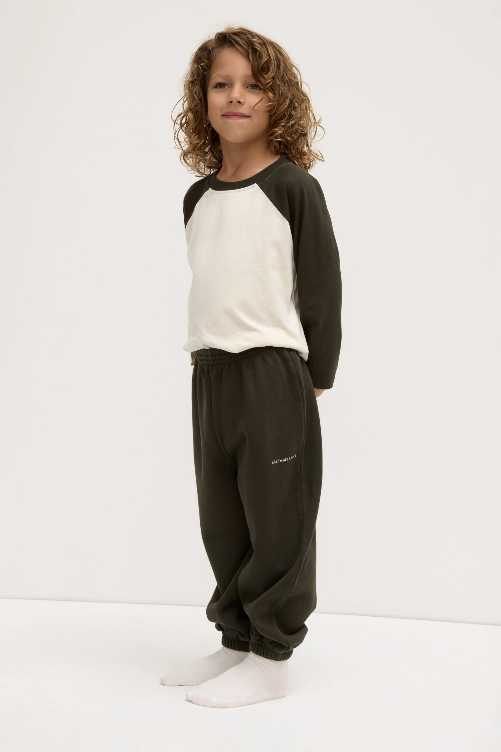 Kids Raglan Long Sleeve Tee