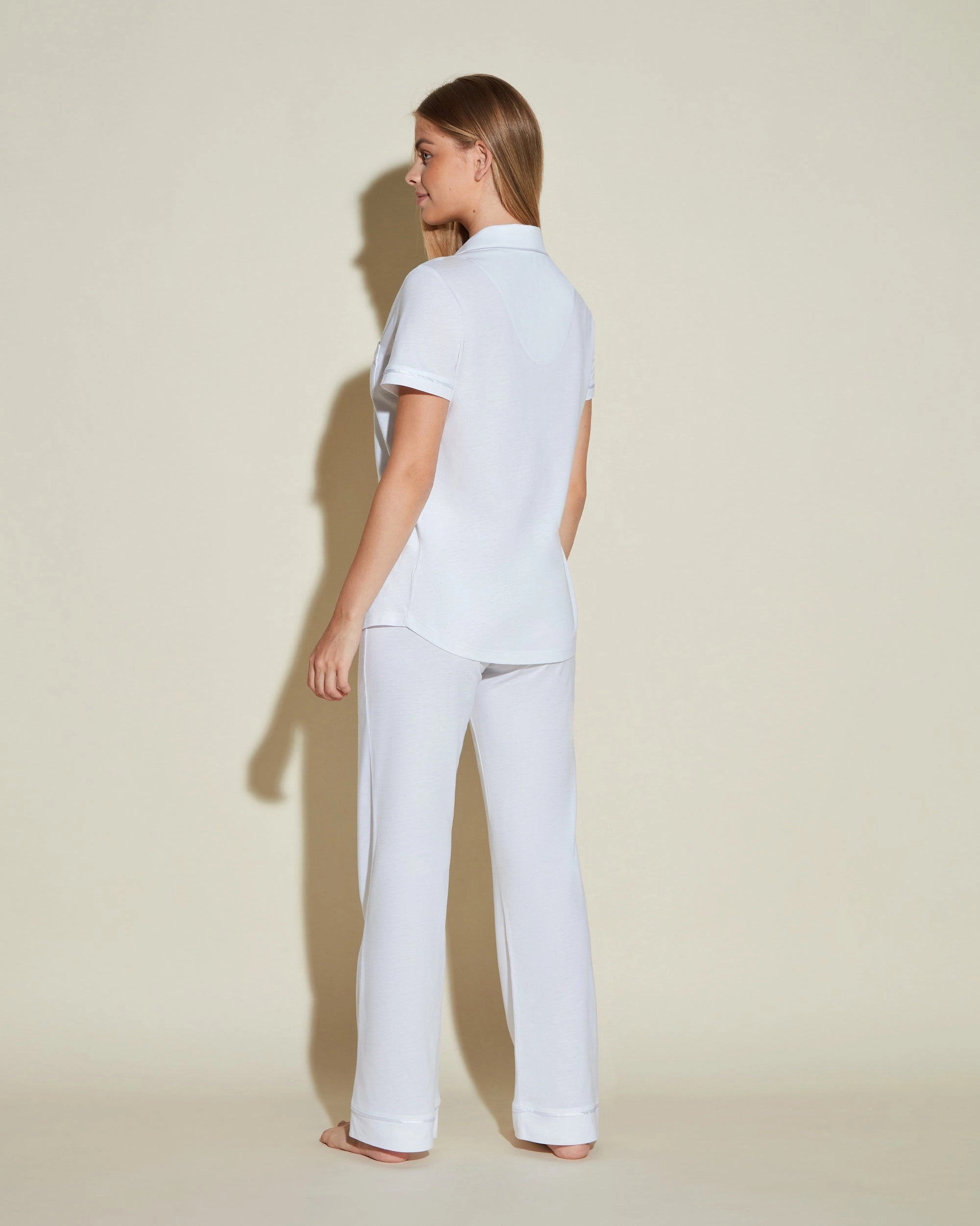 Kurzärmeliges Top & Hose Pyjama-Set