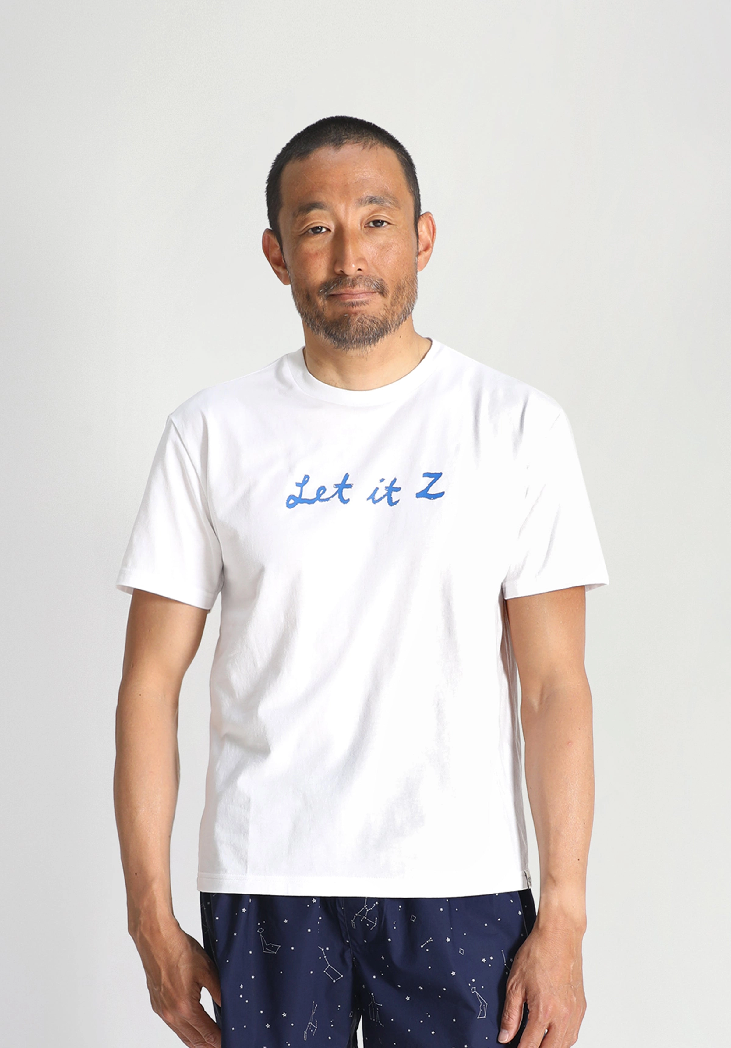 Let it Z T-Shirt in White