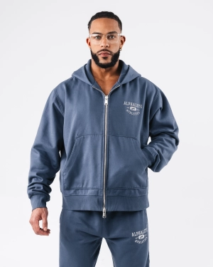 Member Vintage Zip Up - Marine