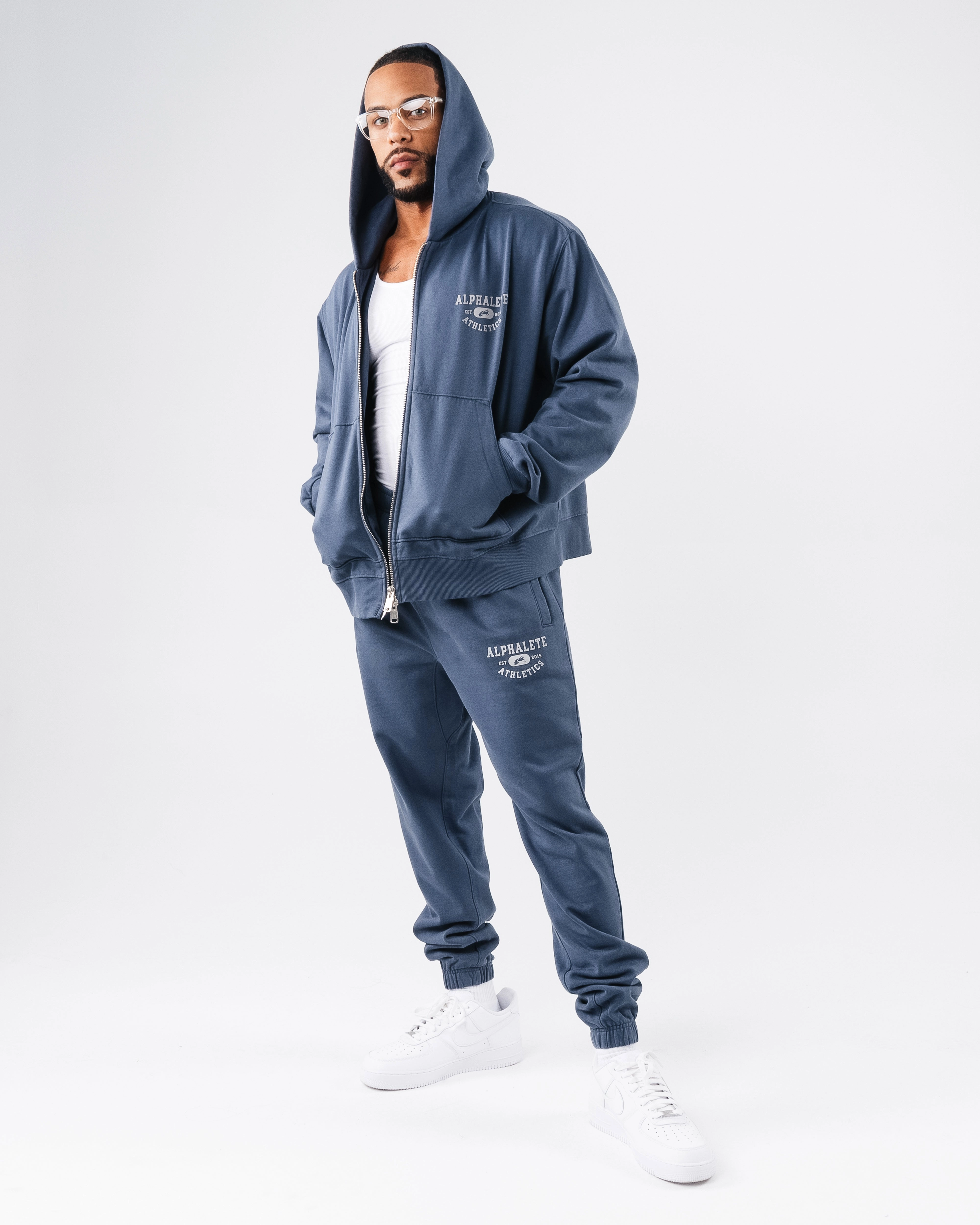 Member Vintage Zip Up - Marine